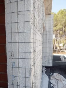 Fachada SATE en vivienda Alicante