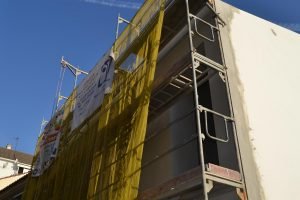 Rehabilitación SATE de edificio en Málaga