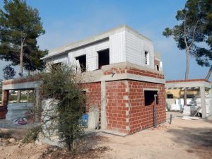 Fachada SATE en vivienda Alicante