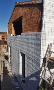 Aislamiento térmico Sate en vivienda, Badajoz