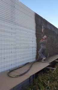 Aislamiento térmico Sate en vivienda, Badajoz