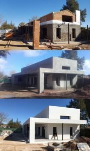 Aislamiento térmico Sate en vivienda, Badajoz