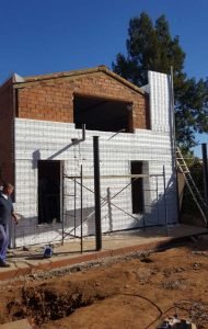 Aislamiento térmico Sate en vivienda, Badajoz