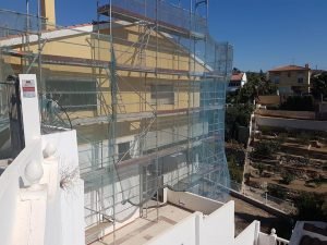 SATE exterior en vivienda unifamiliar, El Atabal, Málaga. Baupanel System.