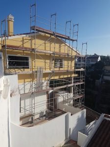 SATE exterior en vivienda unifamiliar, El Atabal, Málaga. Baupanel System.