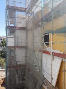 SATE exterior en vivienda unifamiliar, El Atabal, Málaga. Baupanel System.